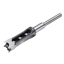 uxcell Square Hole Drill Bit 25mm(1") High Speed Steel Hollow Mortiser Auger for Woodworking Carpentry Mortise Tenon Machine
