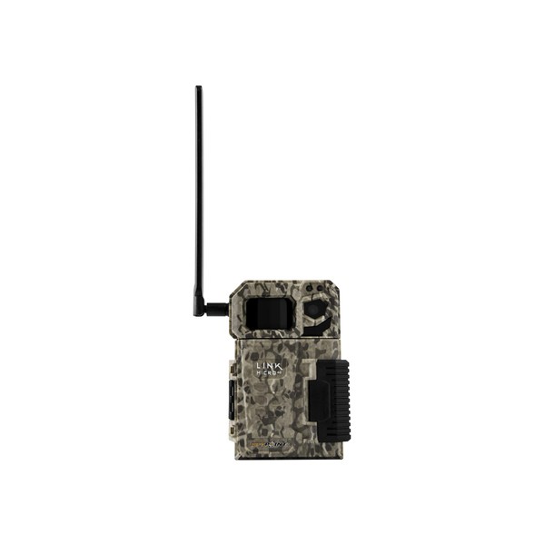 SPYPOINT Link Micro VZN Version (Smallest on The Market!) outdoor Wireless/Cellular Trail Camera, 4 Power LEDs, Fast 4G Photo Transmission w/Preactivated SIM, Fully Configurable via App, 1080p