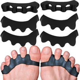 Reppkyh 8個入 足指 キャップ 足指保護キャップ つま先プロテクター 足先のつめ保護 足爪保護