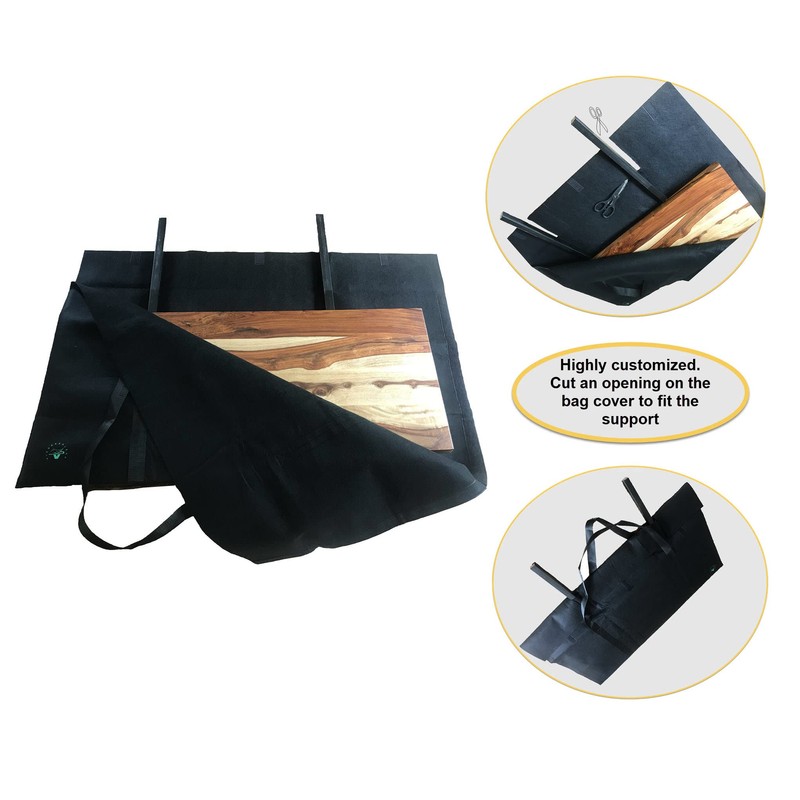 Table extension leaf storage bag Large protection cover for easy