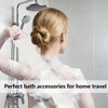 3 Pcs Loofah Back Scrubber, Natural Loofah Exfoliating Back Scrubber