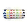 Set of 7 Rolls - Day Dot Food Stickers -