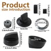 2025 New Electric Range Burner Knob Kit K-N002 R-KE Electric