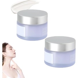 LUSCOR Crema Reafirmante Para El Cuello，Crema para el cuello que tensa y levanta la piel arrugada, Lifting Para El Cuello,Crema hidratante para el cuidado de la piel (50ML) (2PCS)