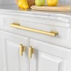 Amerdeco 10 Pack Brushed Gold Cabinet Pulls 7.5 Inch(192MM) Hole