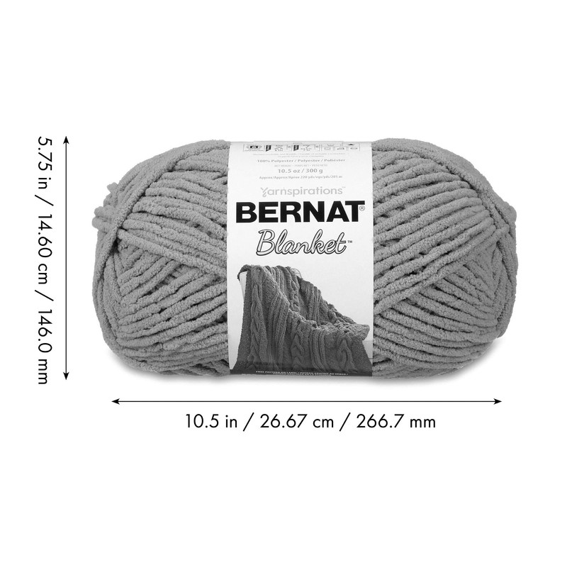 BERNAT 16195757007 Blanket Twist Yarn, Sea & Stars