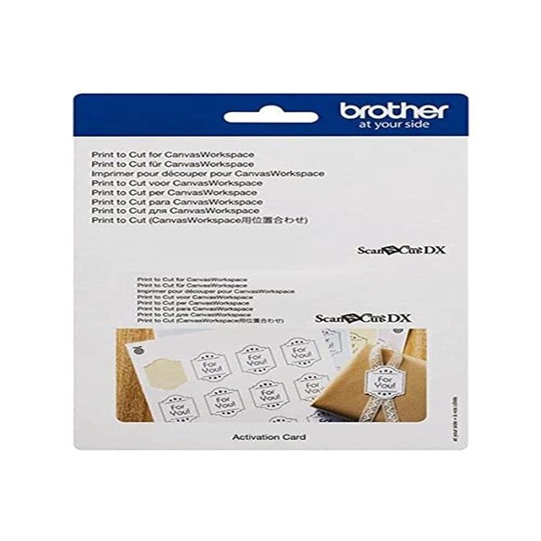 Brother CADXPRNTCUT1 Print to Cut activation card scannNCut SDX