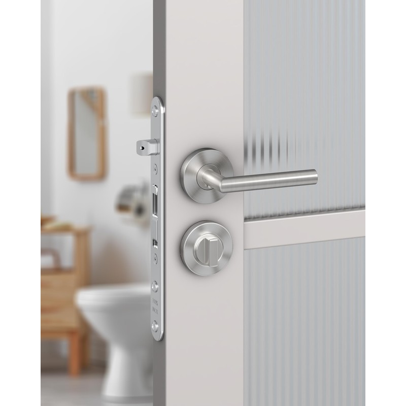 AwmnSrman Bathroom Door Lock Door Handles Interior Doors Door Handle