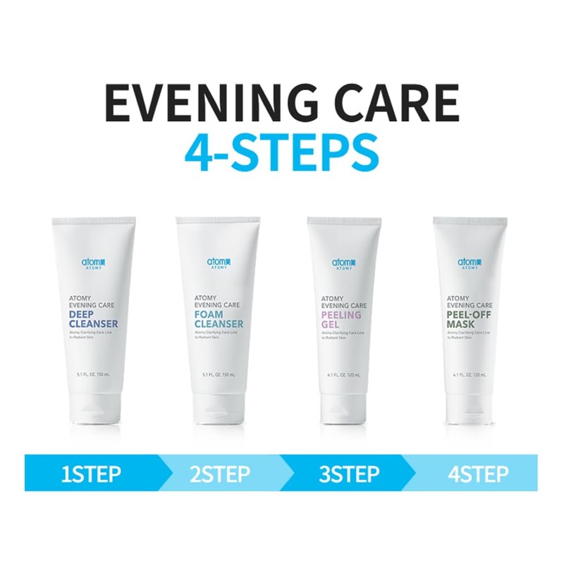 A.t.o.m.y Evening Care Deep Cleanser - 5.1oz(150ml) x 2 pack,