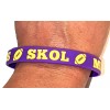 "Minnesota Vikings" "SKOL" silicone Wristband bracelet, NEW