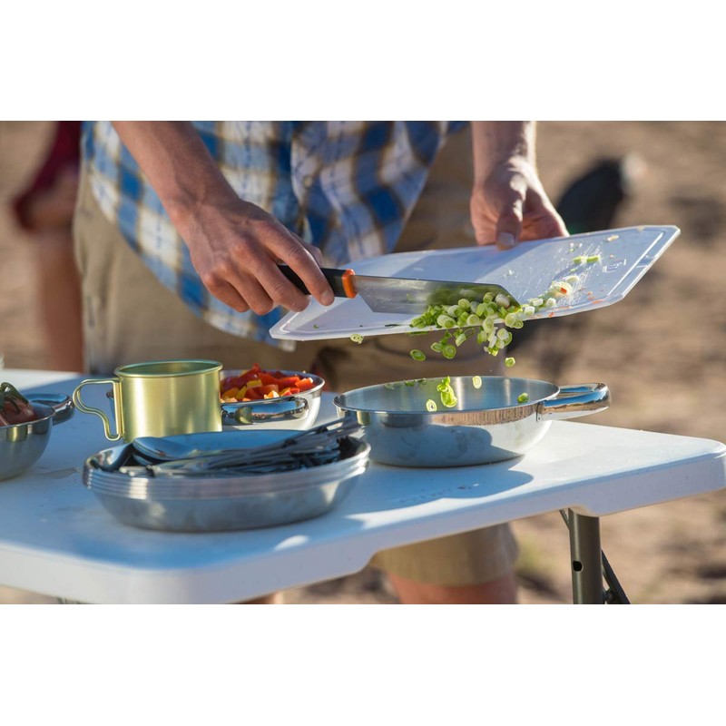 GSI Outdoors Santoku 6" Chef Knife, 6"