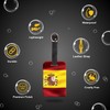 [Pack 2] tag8 Spain Flag Smart Bag tag |Trendy Luggage