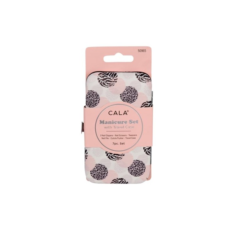 Cala Juego de Manicura con Estuche de Viaje, 7 Piezas