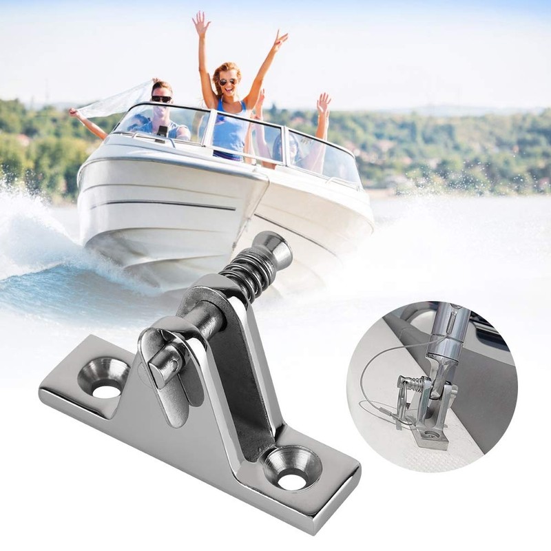 Tissting Pack of 2 Boat Hinge, Transport Hinges Stainless Steel
