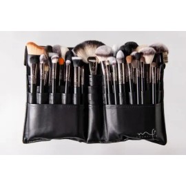 Set Brochas Maquillaje 39 Piezas MF Cosmetics Negro Con Estuche                                                                                       