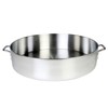 Thunder Group 40 Quart Aluminum Braiser with Lid