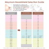Maymom MyFit Comfy Series 19mm Two Piece Nipple Compatible with