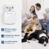 AJC Toys Timbre Inalámbrico Para Puerta Con 1 Receptores Impermeables