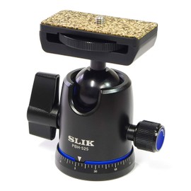 SLIK 自由雲台 PBH-525 最大搭載重量6kg 水平パン独立回転機構 ダブルネジアダプター付属 206683