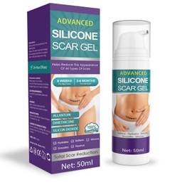 Tearich Silicone Scar Cream, Advanced Scar Gel for Old & New Scars, Surgical Scars, Face, Body, Leg, Burns, Acne, C-Section, Red