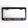 none HARLEY DAVIDSON Black License Plate Frame - Powder Coated