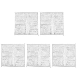 Rumyve 5pcs Wire Dishwashing Rags,Multipurpose Wire Dishwashing Rags for Wet and Dry,Non-Scratch Mesh Kitchen Dishcloth Reusable Cleaning Cloths