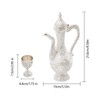 Complete Tea Set with 1 Teapot, 6 Tea Cups &