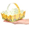 com-four® 6 x Easter Baskets with Motif - Cardboard Baskets