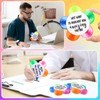 10 pcs Inspirational Highlighters Brush Tip Affirmation Gifts for Students