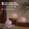 Reacher Auto Dimmable Sound Machine Alarm Clock with Night Lights,