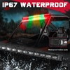 OFFROADTOWN 37" Heavy-Duty LED Chase Light Bar w/Strobe Brake Reverse