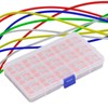 30PCS Quick Splicing Wire Connector Transparent PC Copper Stripping Terminal