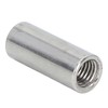 10PCS Round Coupling Nuts 304 Stainless Steel Female Thread Cylindrical