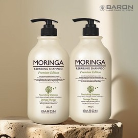 Baron [Baron] Moringa Repairing Shampoo 500g x2 / [바론] 모링가 리페어링 샴푸 500g x2