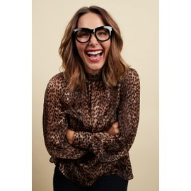 Peepers by PeeperSpecs Oprah's Favorite Things Women's Bravado Oversized Blue Light Blocking Reading Glasses