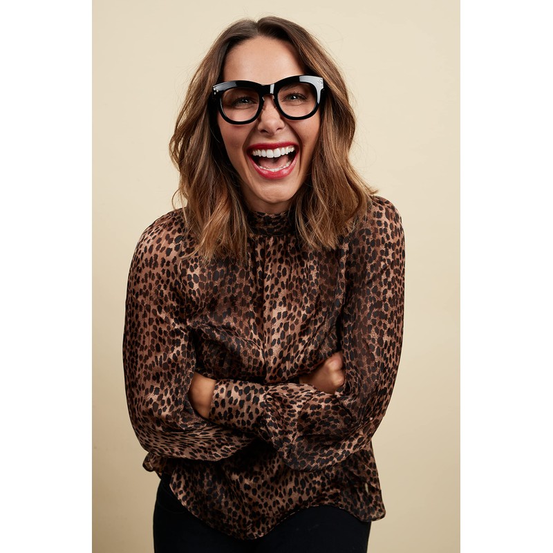 Peepers by PeeperSpecs Oprah's Favorite Things Women's Bravado Oversized Blue