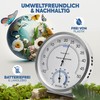 MAVORI® Thermometer Hygrometer Analogue - Room Thermometer and Humidity Meter