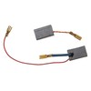 vhbw 2 x Carbon Brush Motor Carbon Abrasive Carbon 16.5