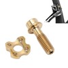 RISK Bike Front Derailleur Screw Gasket Kit Hollow Titanium Alloy