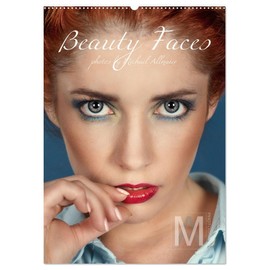 Beauty Faces - Photos by Michael Allmaier (Wandkalender 2026 DIN A2 hoch), CALVENDO Monatskalender: Porträt und Beautyfotografie (CALVENDO Menschen)