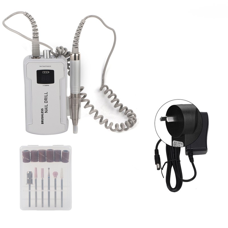 25000RPM Portable Nail Drill Machine Electric Nail Grinding Buffing Polisher