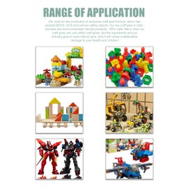 Craft,Model Glue, Instantly Strong Adhesive for DIY Craft, Model, Scrapbooking, Doll, Block, Gundam, Card Making, Photo, Toy, Decor, Crystal