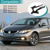 XUKEY 2pcs Hood Hinge Set for Honda Civic 2012-2015 Front