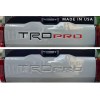 Advanced Trims VINYL - GLOSS BLACK RED TAILGATE Letters for