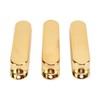 3Pcs Electric Guitar Single Coil Pickup Cover Copper Instrument Accessory