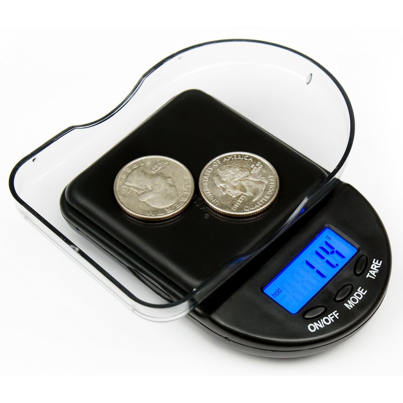 Weighmax Black Digital Coin/Jewelry Pocket Scale 0.1g