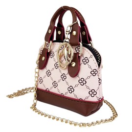 Sanxiner Keychain Coin Purse for Women,Cute Change Purse with Keyring Unique Purse Charms Small Coin Pouch Mini Purses Keychain Wallet with Tassels (Y-Pink)