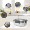 Yomjarl Cheese Container for Refrigerator,Cheese Stainless Steel Container with Lids,Deli