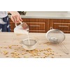 GWHOLE Powder Sifter, Strainer, Confectionery Colander, Stainless Steel, Mesh 0.04
