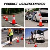 Traffic Safety Cone 18 Inches, with Reflex Collars of Parking